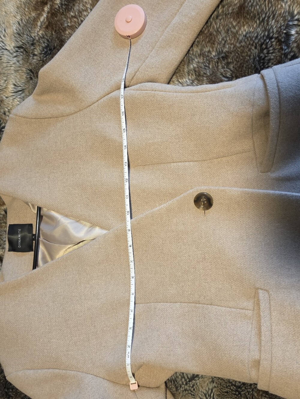 DYNAMITE wool coat - Picture 11 of 15